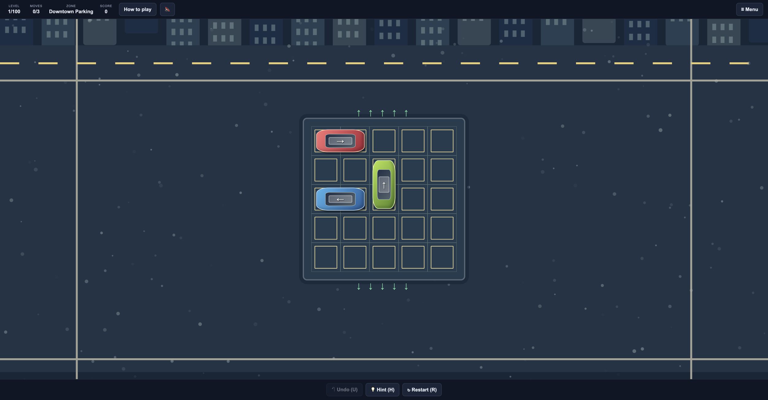 Gridlock Out gameplay