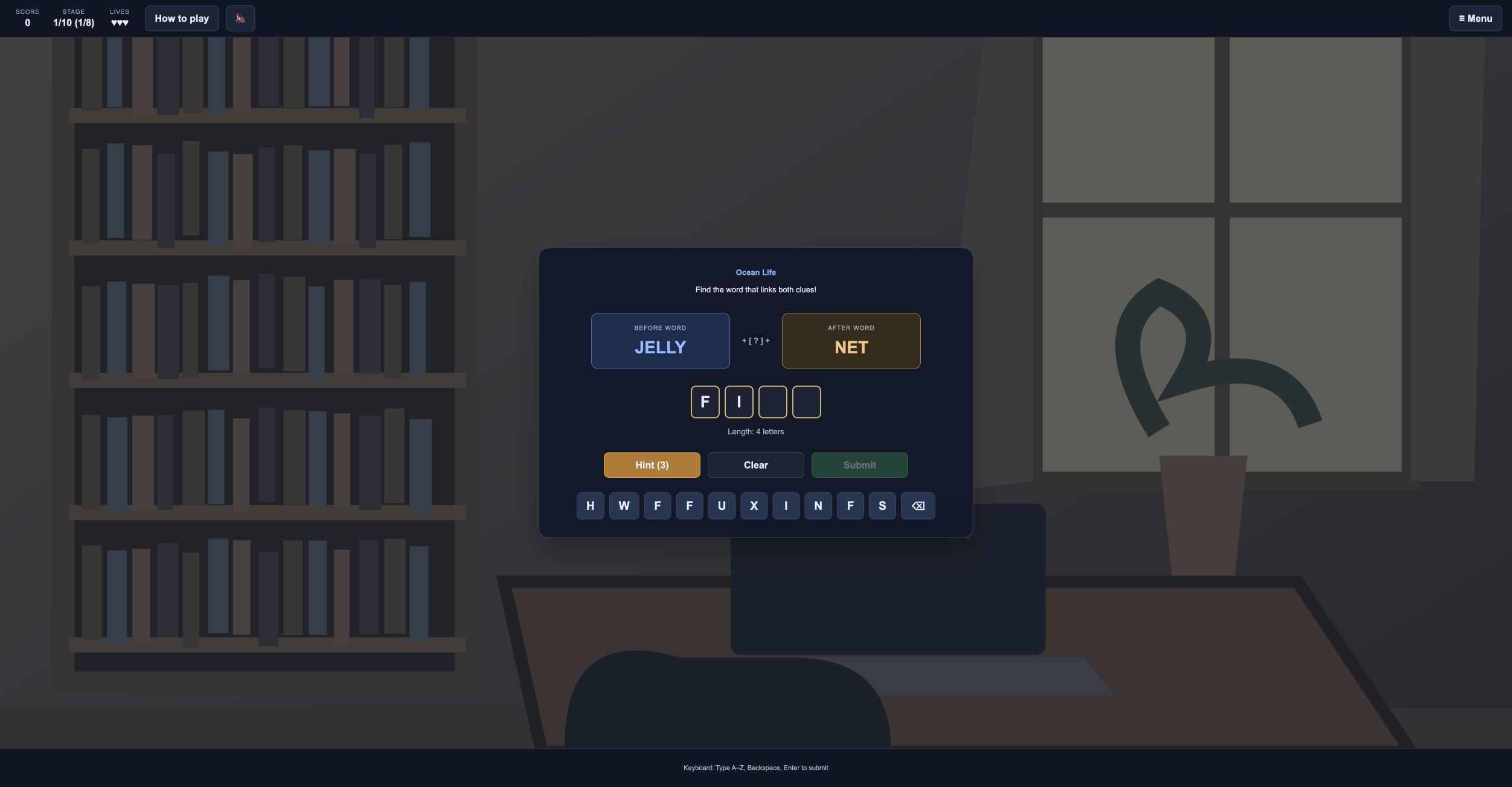 Word Fuse gameplay